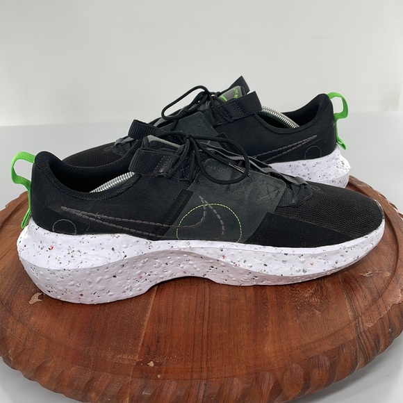 Nike Men's Crater Impact Black/neon green  size 13 - Picture 6 of 10